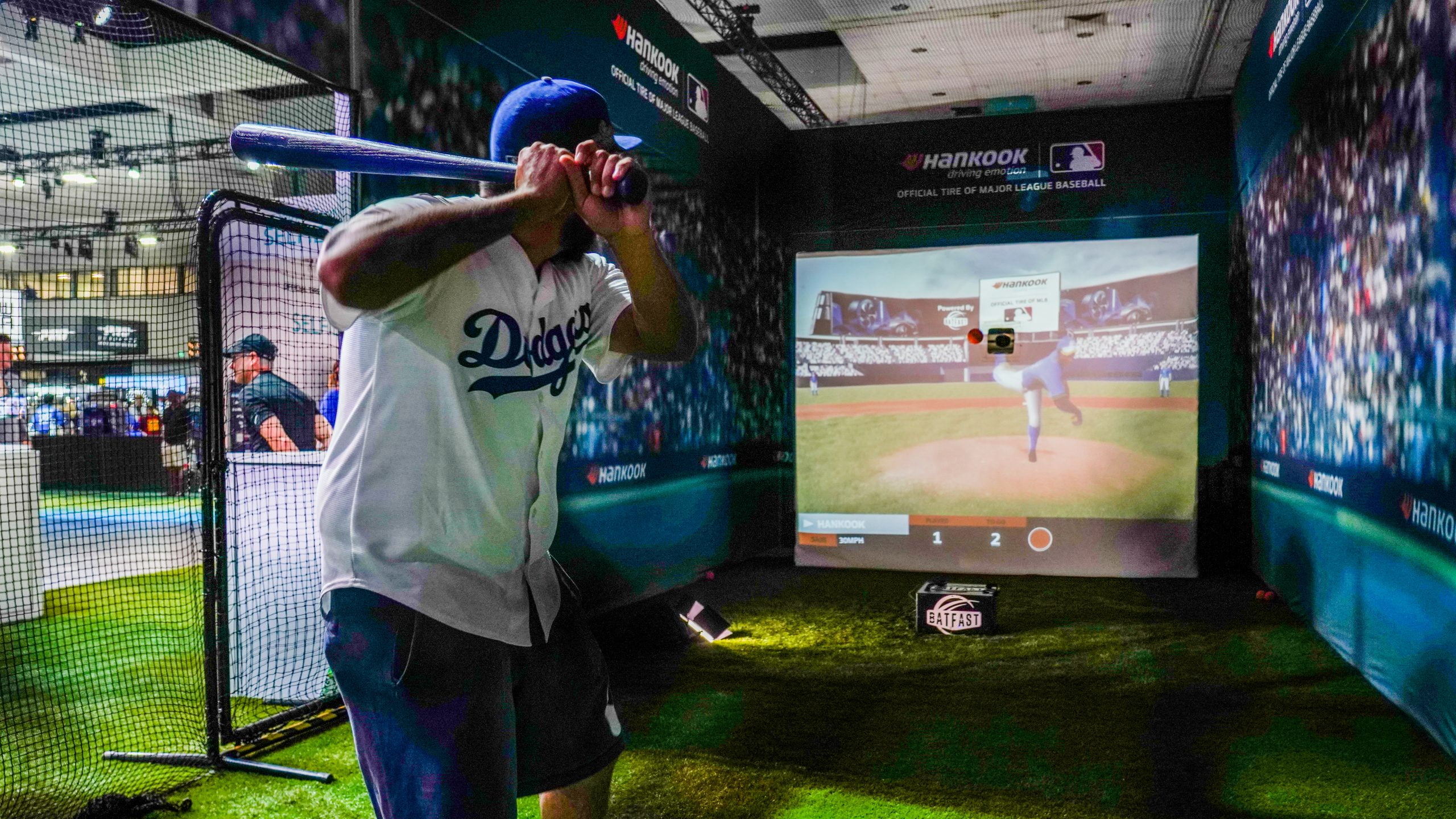 BatFast's activation with Hankook Tires at the MLB All-Stars event