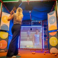 Cricket Simulators in an Entertainment venue