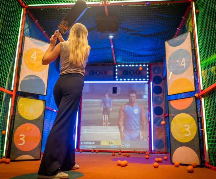 Cricket Simulators in an Entertainment venue