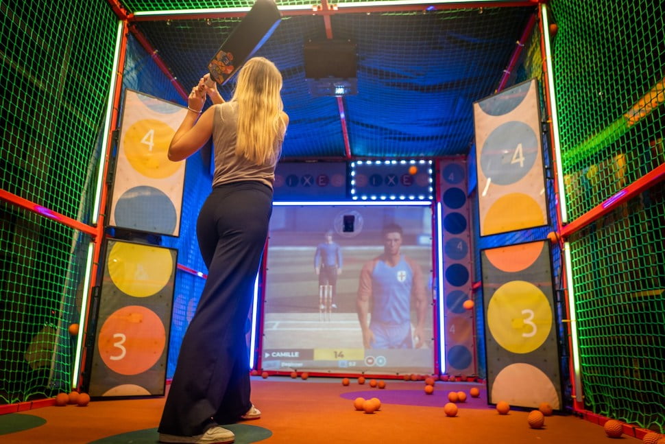 Cricket Simulators in an Entertainment venue