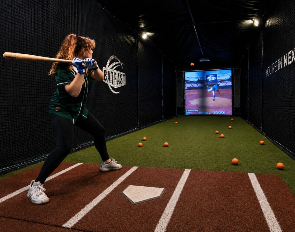 Baseball simulators for training