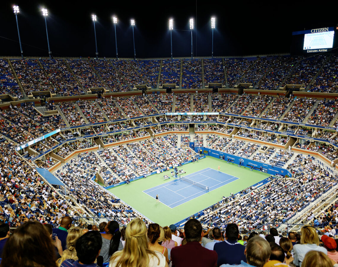 The US Open in the final slam of the season
