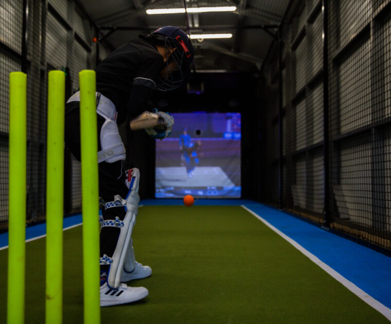Training on a Cricket Simulator