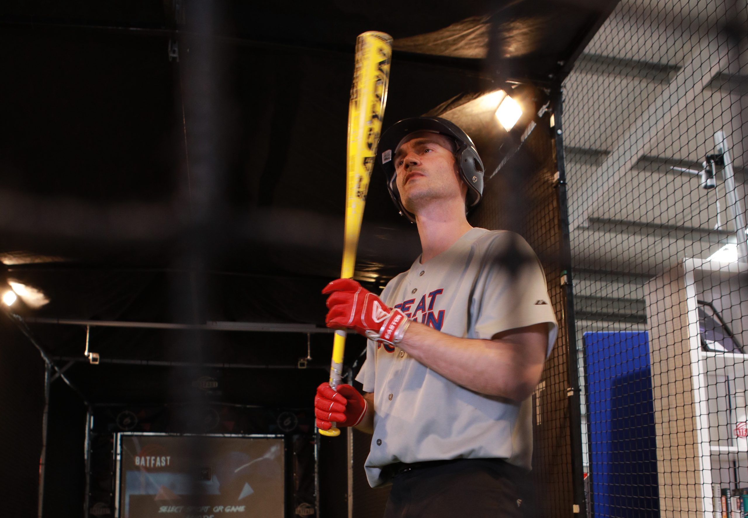 Baseball Training on a Baseball Simulator