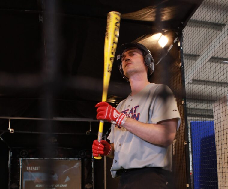 Building a baseball training business around a baseball simulator