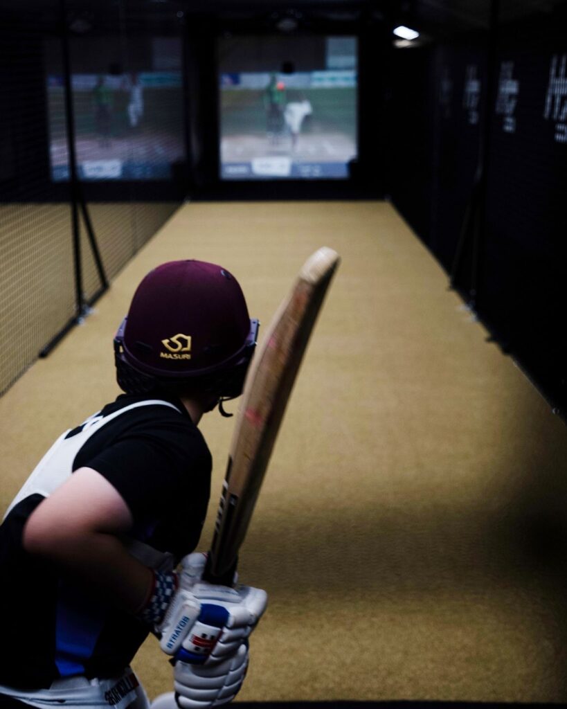 Training at HitZ Cricket solo 