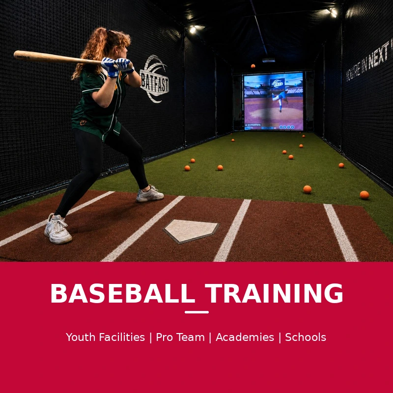 BatFast Baseball Simulator for Training